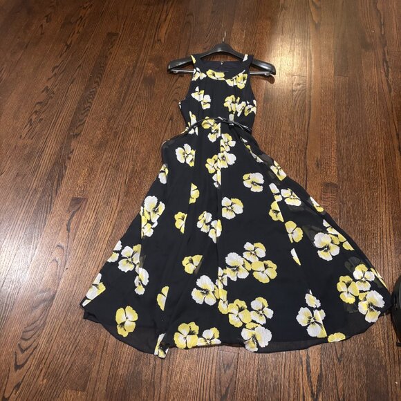 Tommy Hilfiger Women's Chiffon Midi Dress Size 14 - Picture 9 of 16